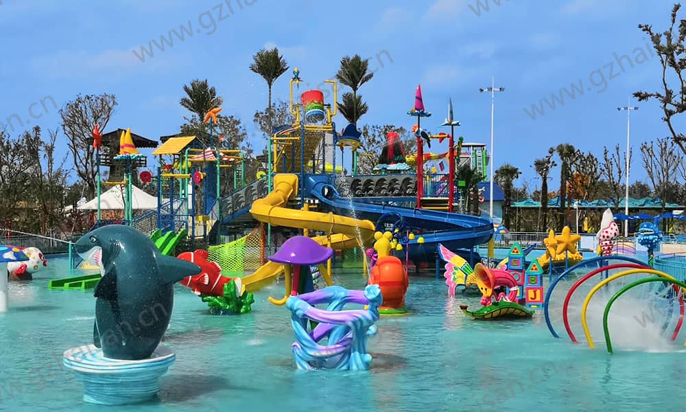 江苏盐城长乐水世界小型树屋+戏水小品 江苏盐城长乐水世界小型树屋+戏水小品