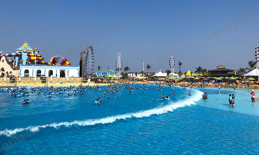 浙江宁波阿拉的海水上乐园