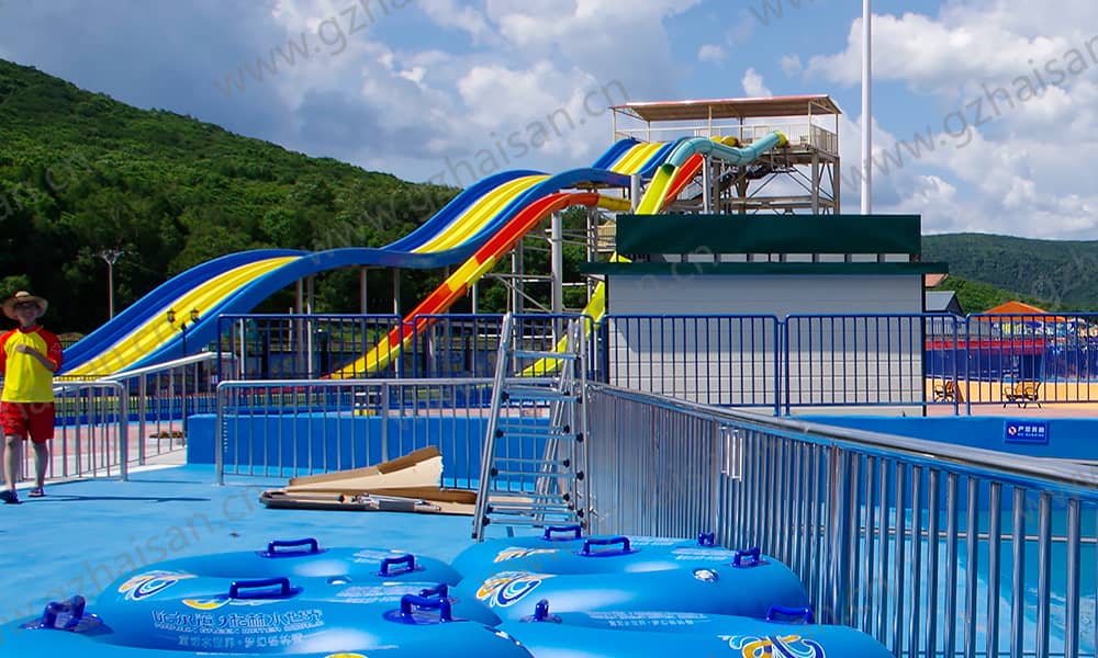 黑龙江哈尔滨格林水世界竞赛滑道、高速